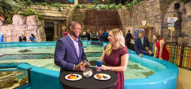 Unique event at an aquarium in Cincinnati