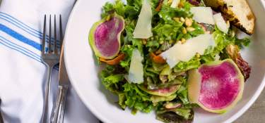 vegetarian and vegan dish at one of Cincinnati's restaurants