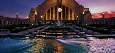 The Cincinnati Museum Center is a museum complex at the Cincinnati Union Terminal at Night