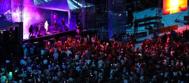 A large audience at Cincinnati Music Festival