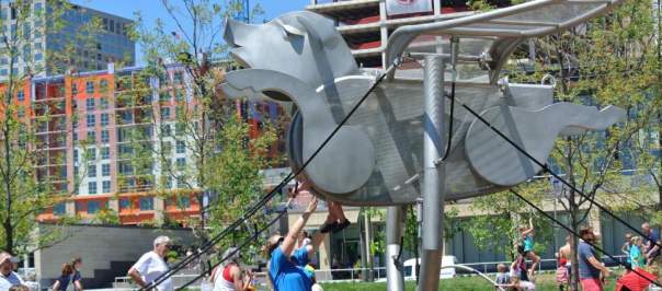 Smale Riverfront Park Playground (photo: Laura Hoevener)