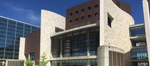 Outside exterior image of the Freedom Center.