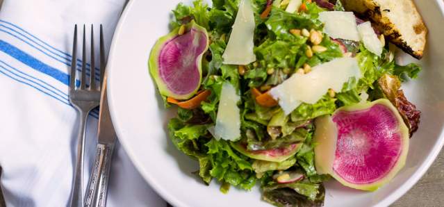vegetarian and vegan dish at one of Cincinnati's restaurants