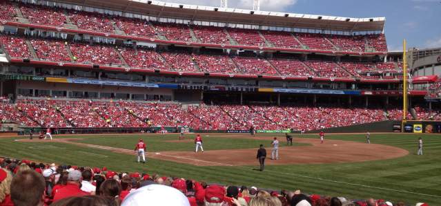 Great American Ball Park Stadium at a Reds Game