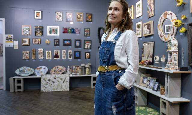 Artist Joyce Kaufman - Pendleton Art Center