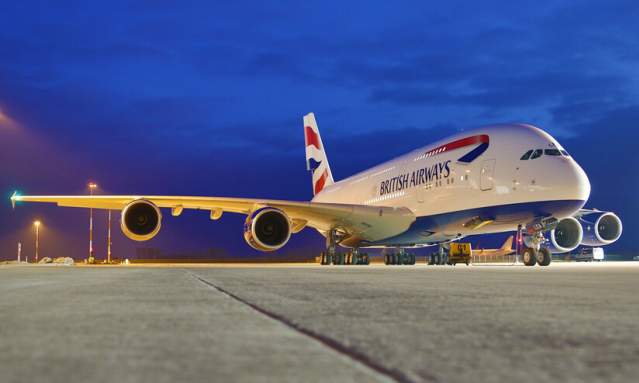 British Airways airplane