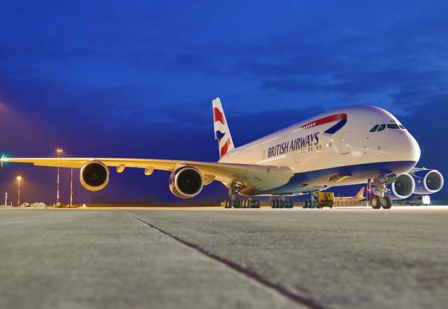 British Airways airplane