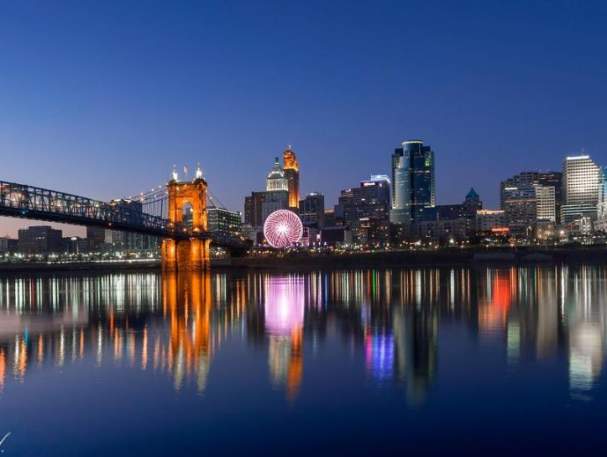 Cincinnati skyline (photo: @joe_qasim)