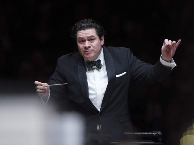 The Cincinnati Symphony Orchestra's music director, Cristian Măcelaru