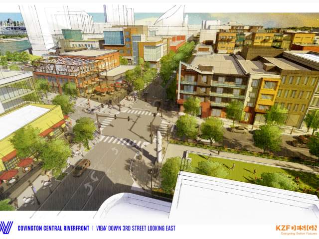 Covington Central Riverfront Development