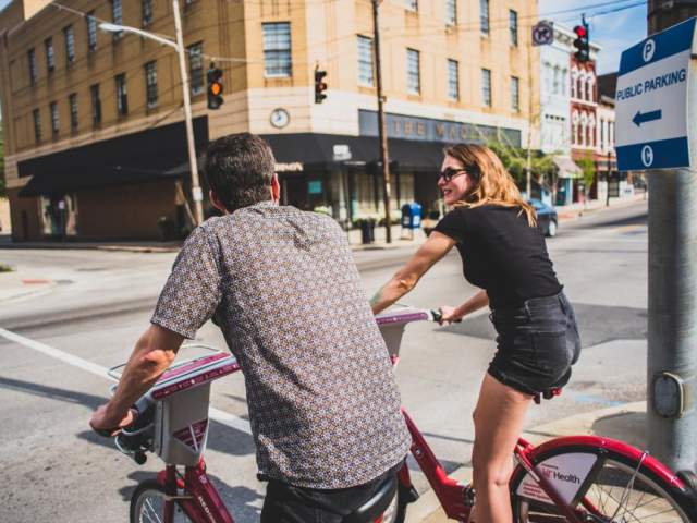 Cincy Red Bike (photo: Louis Rideout)
