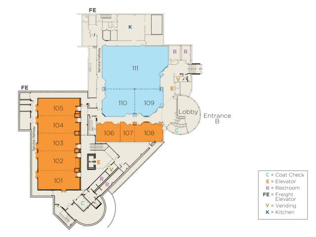 Sharonville Convention Center Lower Level