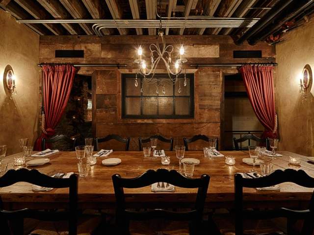 Private dining room at Sotto (photo: provided by Sotto)