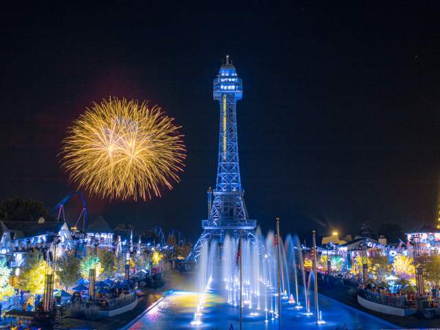 Eiffel Tower at Kings Island