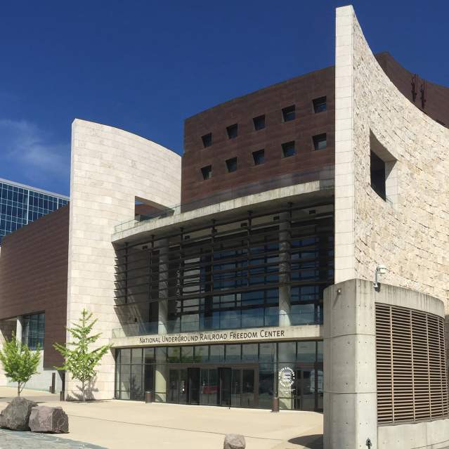 Outside exterior image of the Freedom Center.