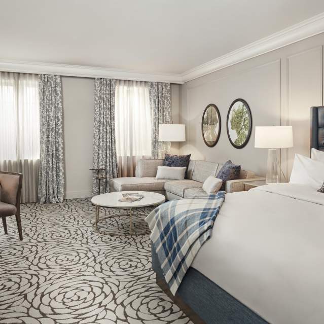 inside of a hotel room