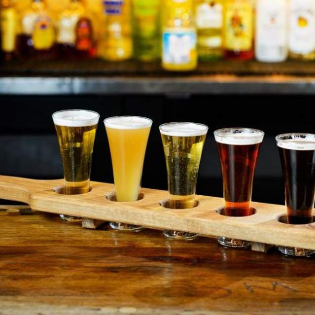 Hofbrauhaus Beer Sampler (photo: Hofbrauhaus)