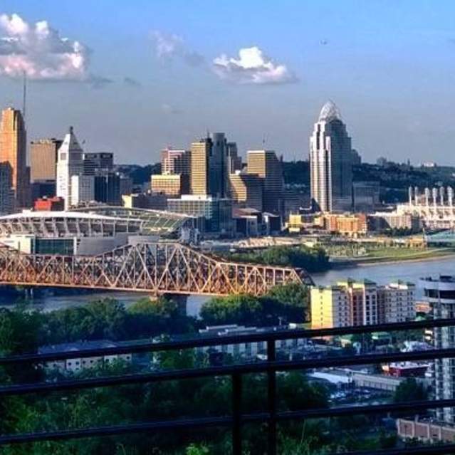 Riverfront view from Devou