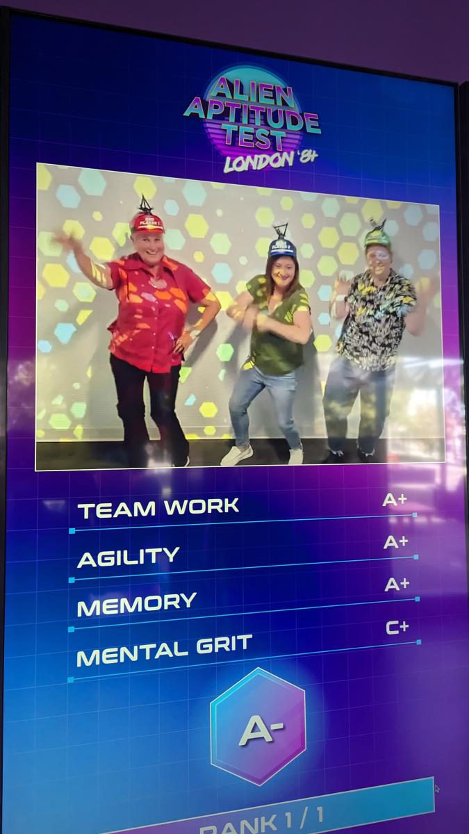 Image is of a group of people dancing on a computer screen.