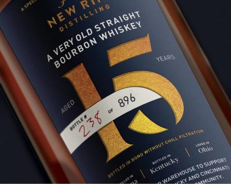new riff distilling 15-year straight bourbon