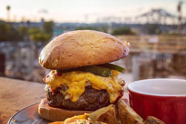 bouquet burger