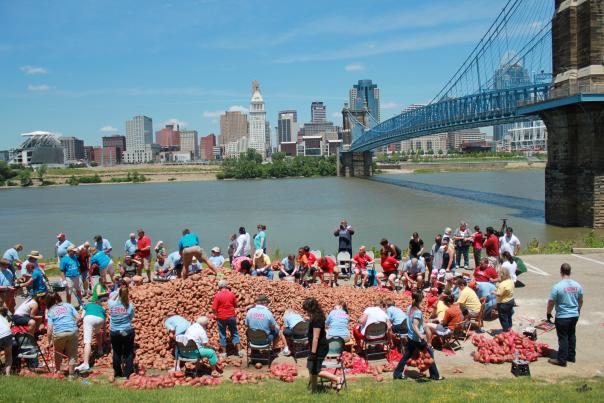 potato drop voluntourism