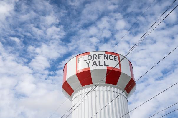 Florence Y'all Water Tower