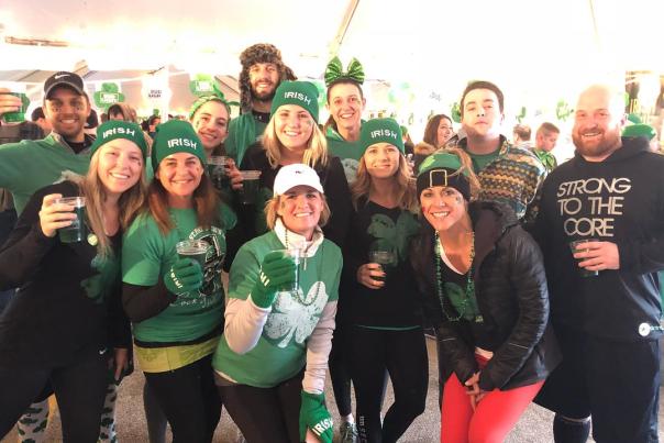 each year Molly Malone's hosts the region's largest st. patrick's day celebration in covington ky