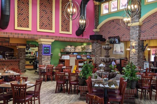 interior photo of cancun mexican restaurant and bar