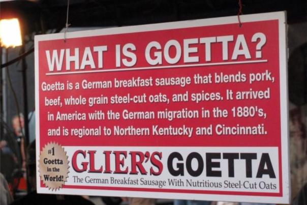 Goetta Sign