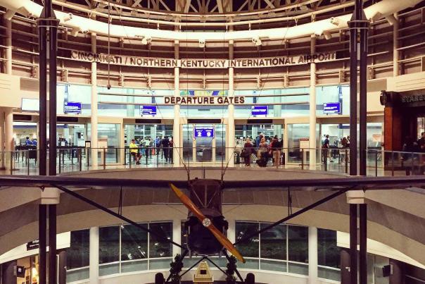 Inside the CVG Cincinnati and Northern Kentucky International Airport