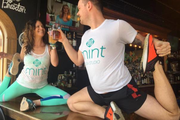 Mint Studio - Beer Yoga