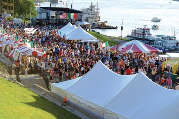 Popular Festival at Newport on the Levee