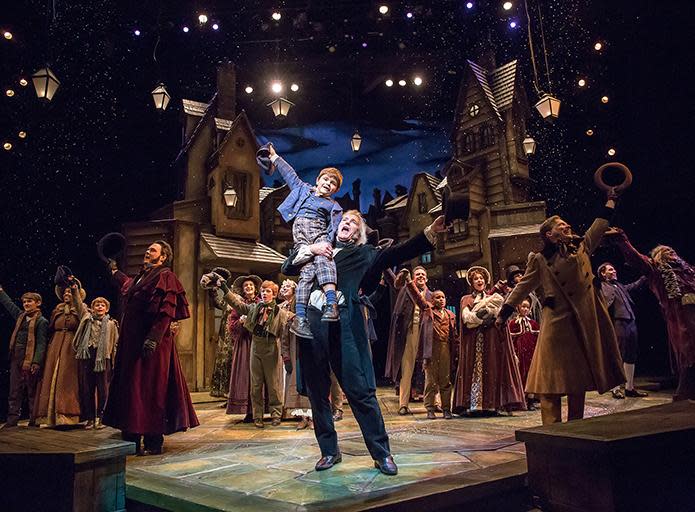 The cast of A Christmas Carol, 2016, Playhouse in the Park (photo: Mikki Schaffner) The cast of A Christmas Carol, 2016, Playhouse in the Park (photo: Mikki Schaffner)