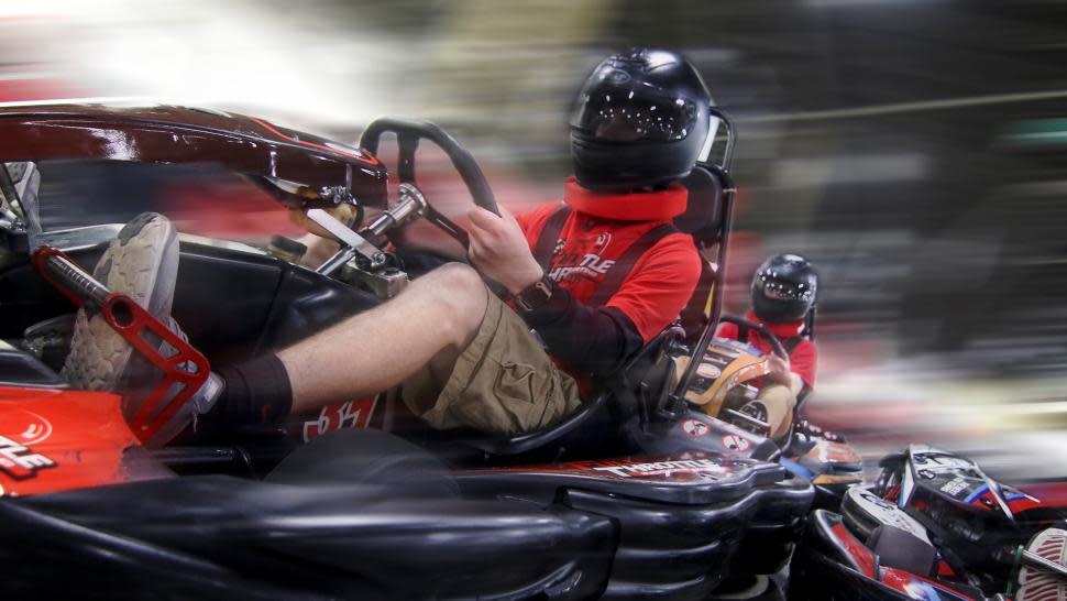 Full Throttle Indoor Karting (photo: Full Throttle Indoor Karting) Full Throttle Indoor Karting (photo: Full Throttle Indoor Karting)