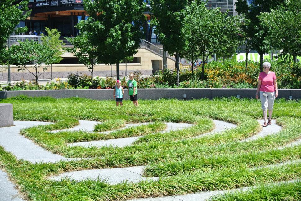Labyrinth at Smale Riverfront Park (photo: Laura Hoevener)