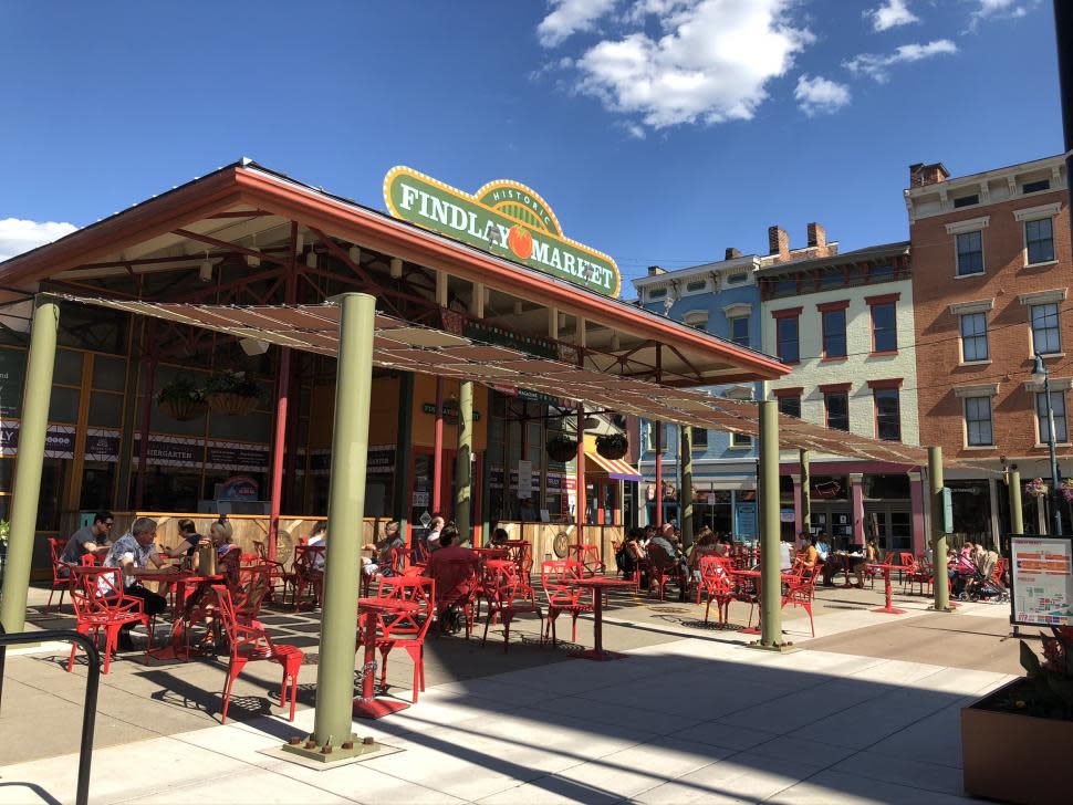 Findlay Market Biergarten (photo: Cincinnati USA.com) Findlay Market Biergarten (photo: Cincinnati USA.com)