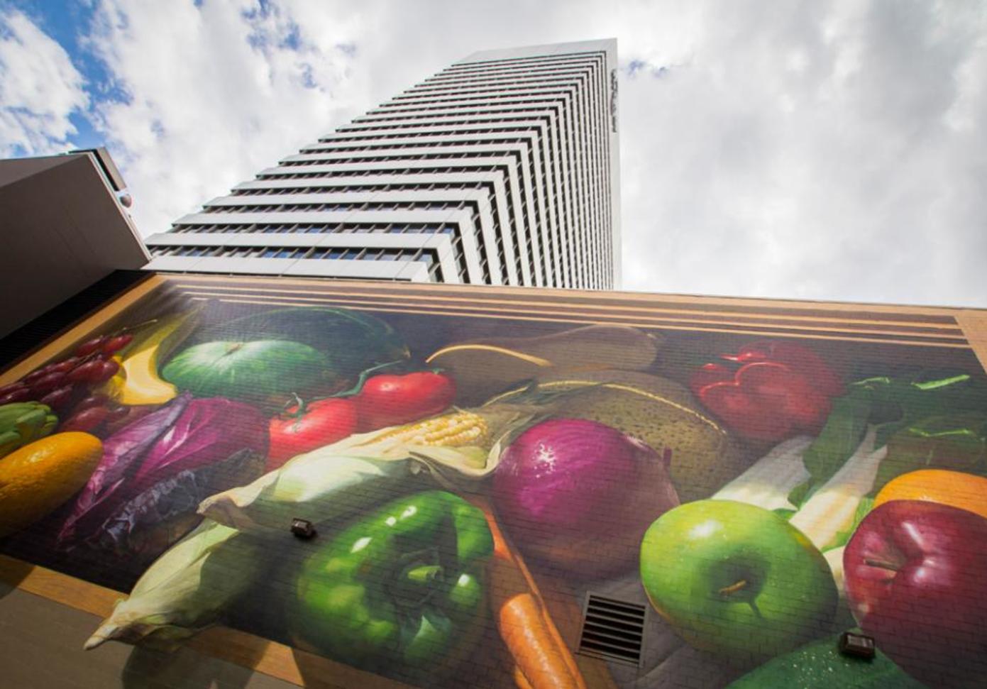 Fresh Harvest Mural (photo: Ronald M. Salerno) Fresh Harvest Mural (photo: Ronald M. Salerno)