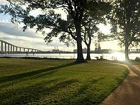 Elizabeth River Park at Sunset
