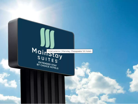 MainStay Suites Chesapeake-Exterior Sign