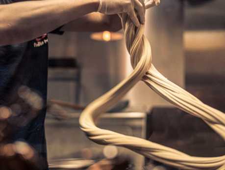 Noodle Man Chesapeake-Making Noodles
