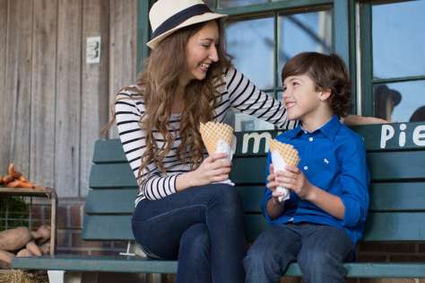 Eating Ice Cream