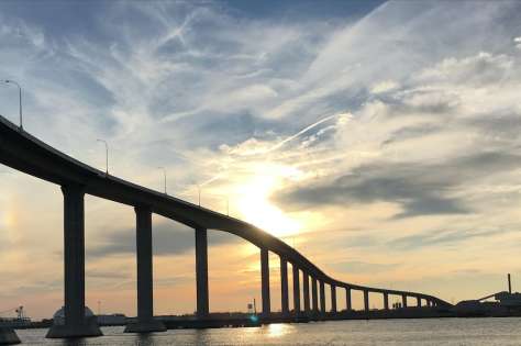 Jordan Bridge over the Elizabeth River in Chesapeake