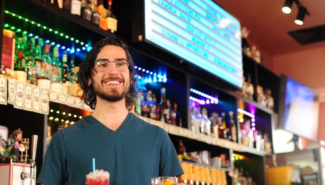 Bar Tender at Neat Bird