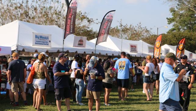 Tents At The Great American Food Fest