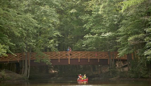 Bridge at Northwest River Park