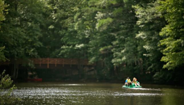 People Kayaking  Northwest River Park & Campground