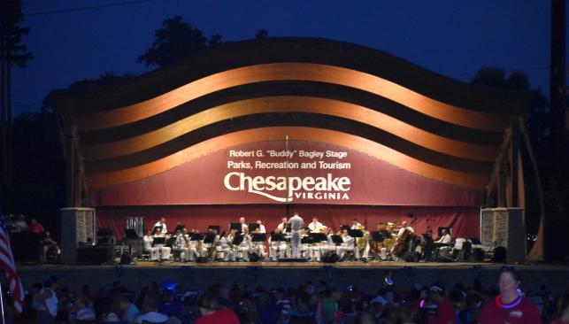 Symphony at the Buddy Bagley Stage