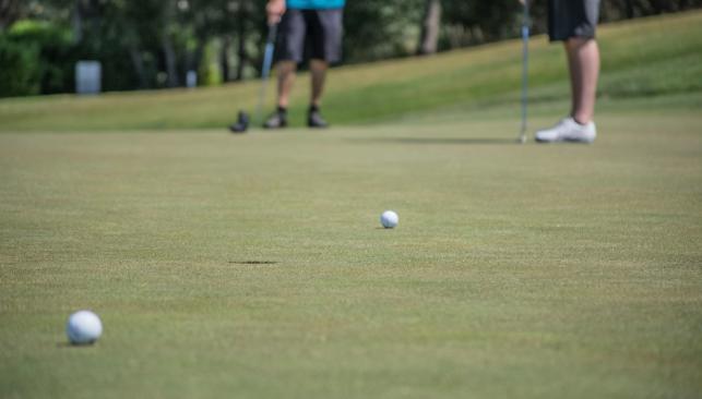 Golfing