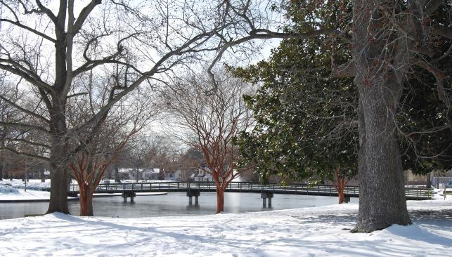 Lakeside Park - Blanket of Snow